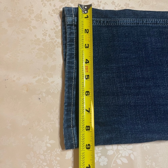 Wrangler Women's Bootcut Stretch Denim Jeans Size 9X36 Medium Wash Tall Low Rise - Picture 4 of 15
